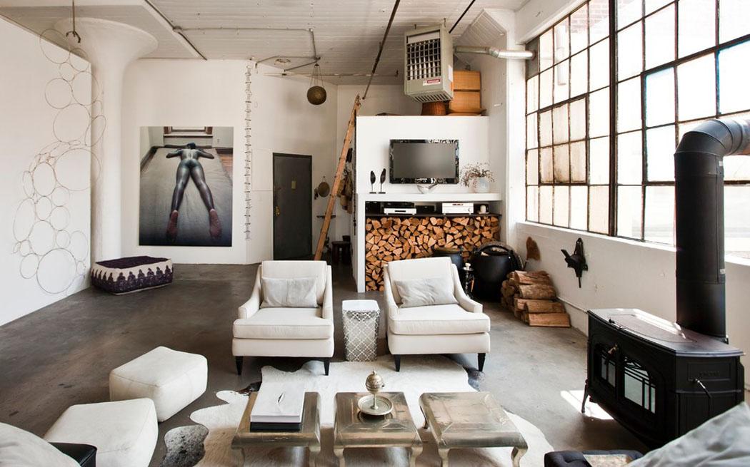 intérieur loft design de ville
