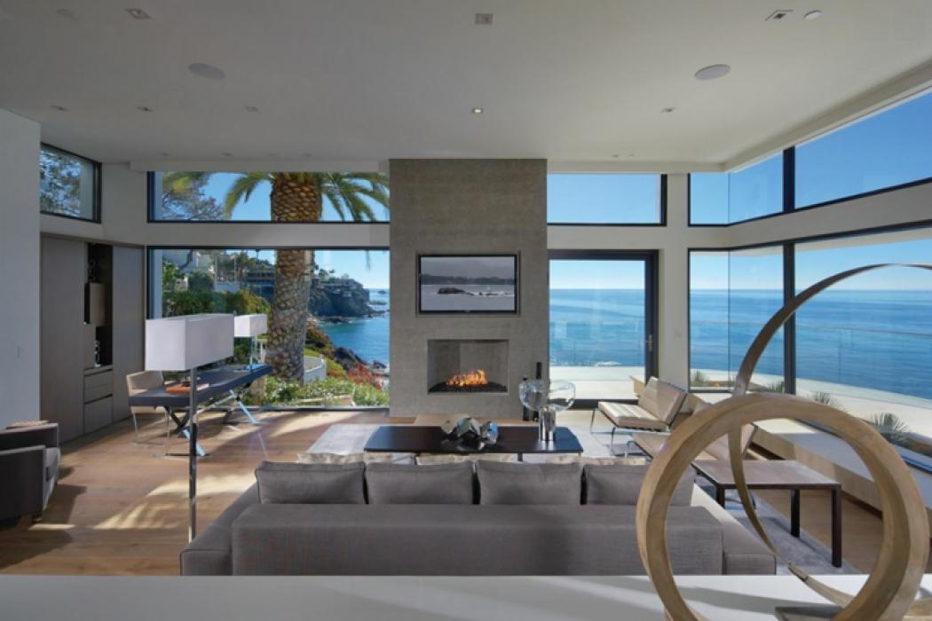 magnifique maison de luxe vue sur la mer