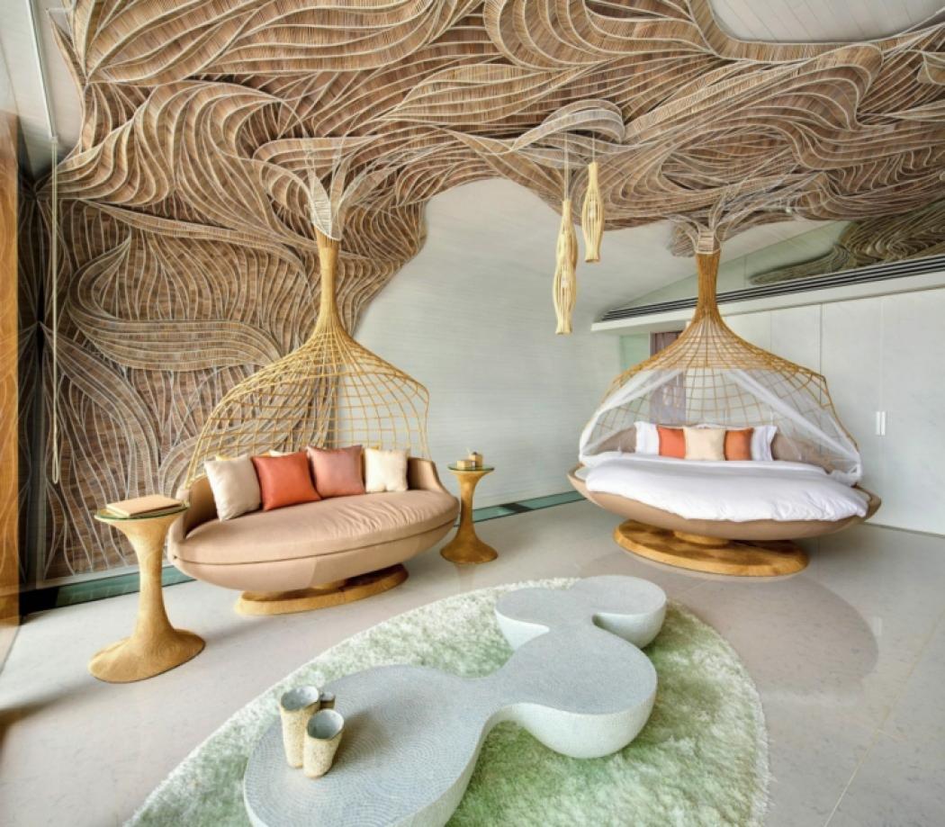 design intérieur original exotique