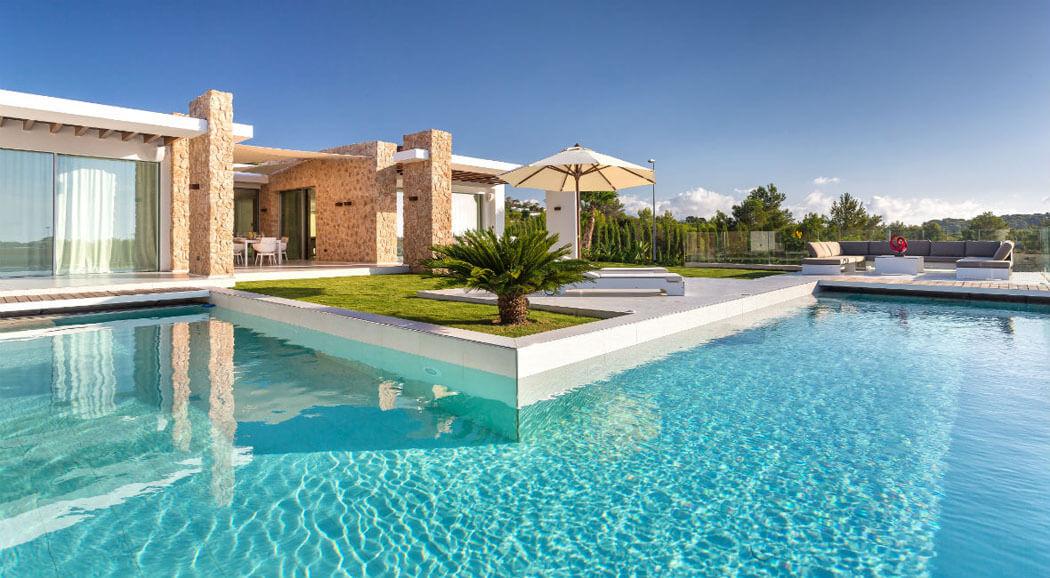 belles vacances de luxe ibiza villa à louer