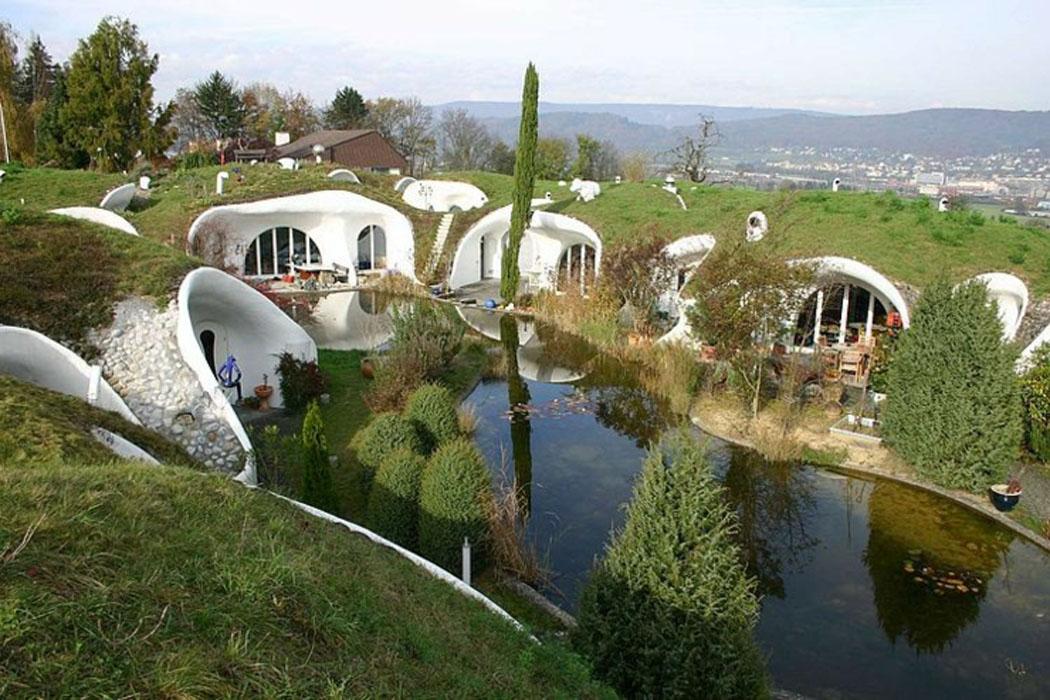 maison d'architecte modèle futuriste