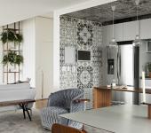 design intérieur créatif appartement masculin célibataire