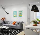 Appartement au design scandinave épuré appartement de ville design scandinave