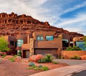 Belle maison originale située en plein désert dans l’état d’Utah résidence de luxe en plein désert