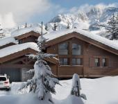 chalet rustique Courchevel de grand standing