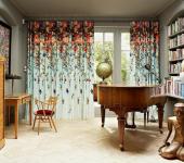 Séjour de la maison design aux touches retro et exotiques intérieur éclectique design maison de ville londres