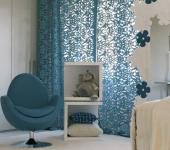 Superbe décoration artistique en bleu intérieur moderne design artistique original