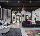 maison de campagne intérieur moderne