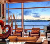 vue splendide maison de luxe