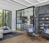 Maison de charme sur la côte turque pour une famille heureuse avec deux enfants belle demeure intérieur éclectique design