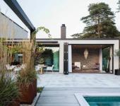 belle maison moderne familiale scandinave