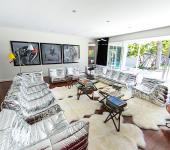 Séjour originale de la maison moderne par Maxime Jacquet maison moderne beverly hills maxime jacquet