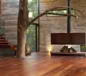 Belle maison d’architecte au design intérieur simple et épuré design intérieur minimaliste maison verte écologique