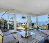 Séjour de cette maison vue sur la mer panoramique belle maison vue sur océan