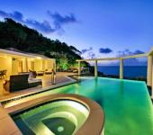 ambiance romantique de nuit vacances exotiques