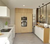 Une rénovation intérieure de cet appartement à commencer par la cuisine renovation interieure maison appartement familial de ville