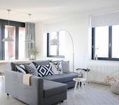 Simplicité et minimalisme pour la déco appartement chic et scandinave de ce logement design intérieur appartement scandinave jeune couple