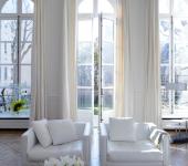 Le séjour principal de cet hôtel particulier aux meubles élégants design intérieur élégant hôtel particulier à Paris
