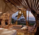Vacances originales dans cette magnifique et créative villa avec vue sur la plage villa écologique verte plage retraite exotique mexique