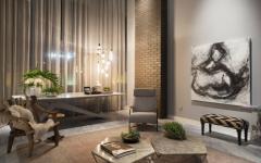 déco éclectique classe villa de luxe loft