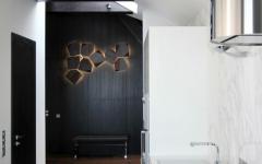 placards blancs cuisine moderne