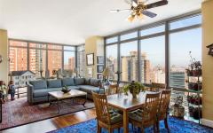 pièce principale vue panoramique new york gratte-ciel luxe