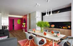 Salon design original appartement de ville luxe