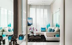 intérieur lumineux moderne appartement luxe