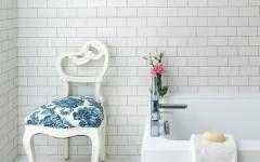 baignoire design épurée simple en blanc