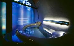 Le jacuzzi intérieur éclairé pour une relaxation nocturne baignoire jacuzzi éclairée