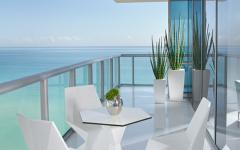 balcon appartement de vacances luxe