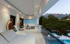 balcon avec vue maison familiale à louer vacances espagne