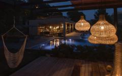 extérieure terrasse romantique villa luxe à louer