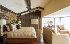 chambre spacieuse ameublement design rustique
