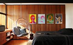 chambre d'ado décoration artistique
