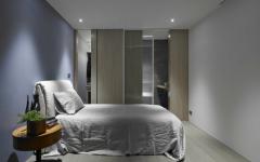 chambre d'amis design minimaliste appartement