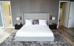 chambre moderne et contemporaine en gris