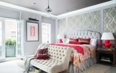 Superbe chambre parentale tête de lit et assises capitonnés chambre parentale design luxe glamour