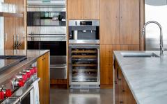 cuisine placards bois maison rustique design