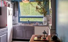 cuisine petite accueillante placards intégrés