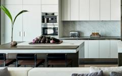 belle cuisine en blanc maison de vacances luxe