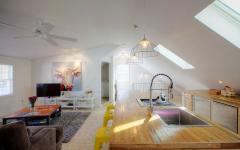 studio aménagé comble maison design neuve