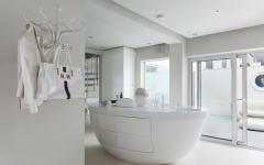 cuisine futuriste design blanc