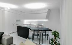 cuisine américaine aménagée design futuriste