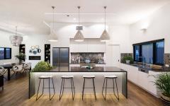 cuisine moderne séjour sympa maison citadine