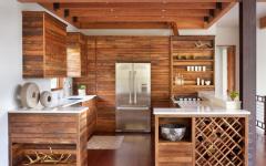 cuisine équipée design rustique revisité chalet