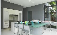 cuisine séparée aménagement moderne villa exotique Phuket