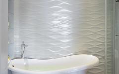 Carrelage salle de bains créatif