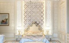 déco intérieure orientale chargée luxe chambre