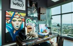 couleurs flashy design décoration appartement